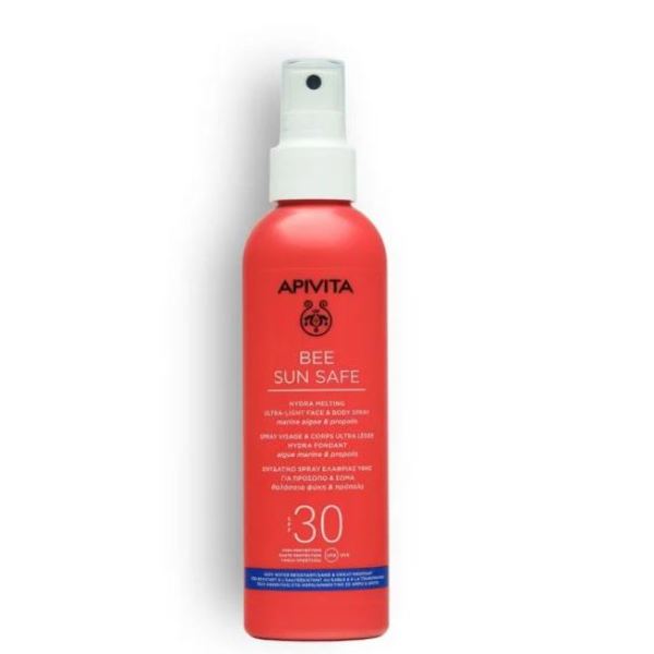 Apivita sun face&body spray spf 30